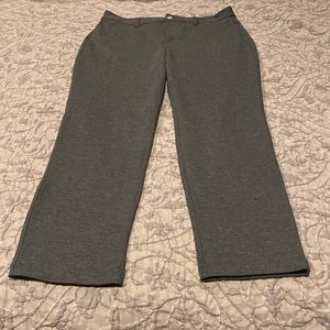 Croft&Barrow Charcoal Gray Winter Pants  Size 14 Short